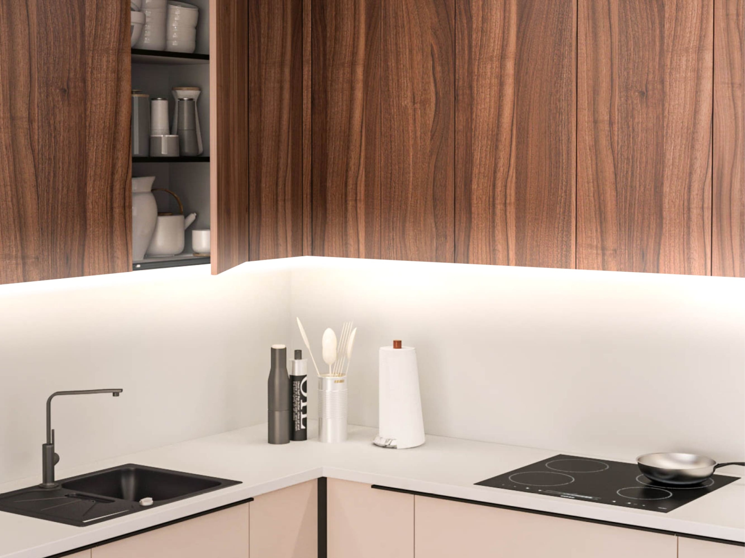 Gola mueble alto LED Galería 01