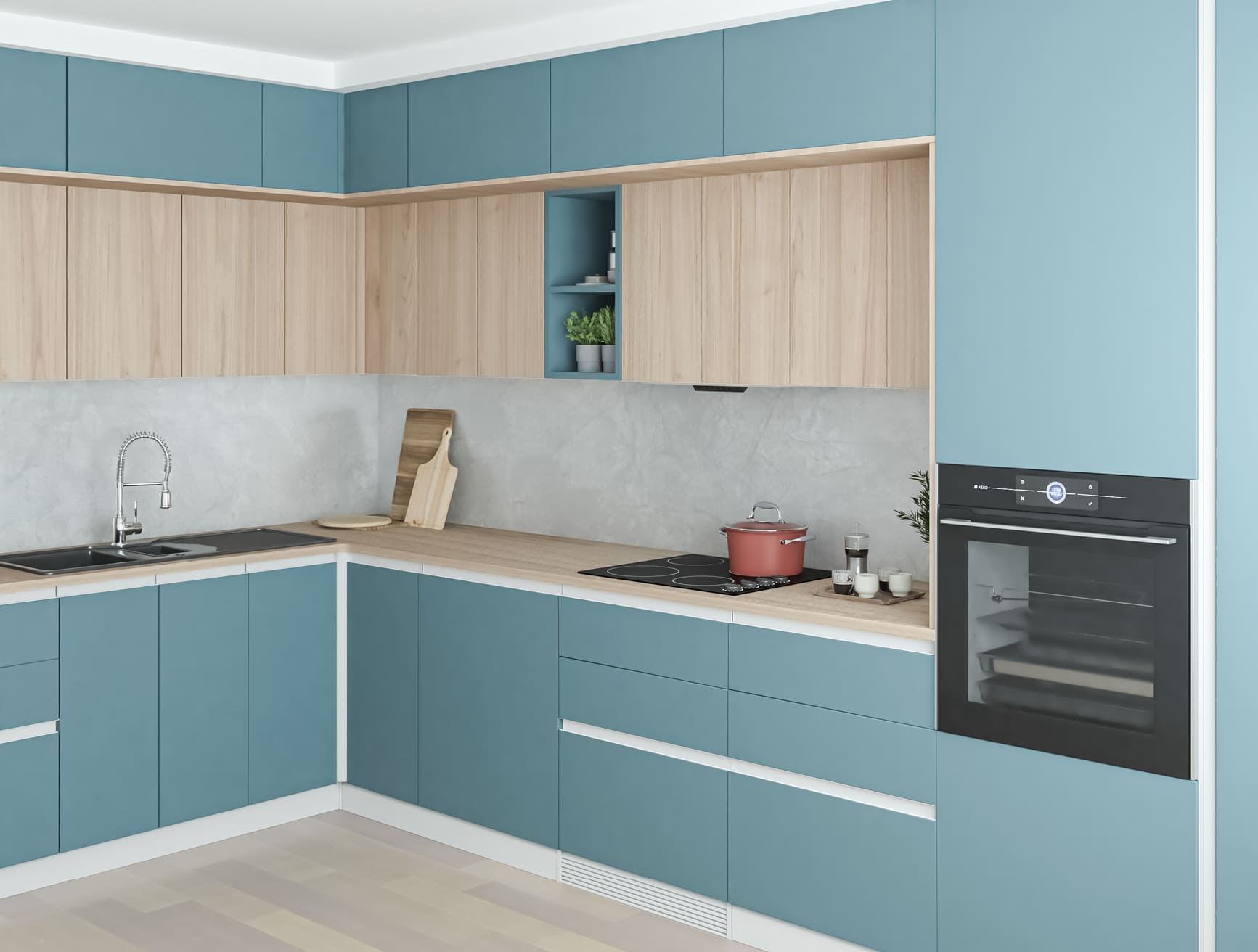 RincomaticPlus40 - variedad de acabados - blanco