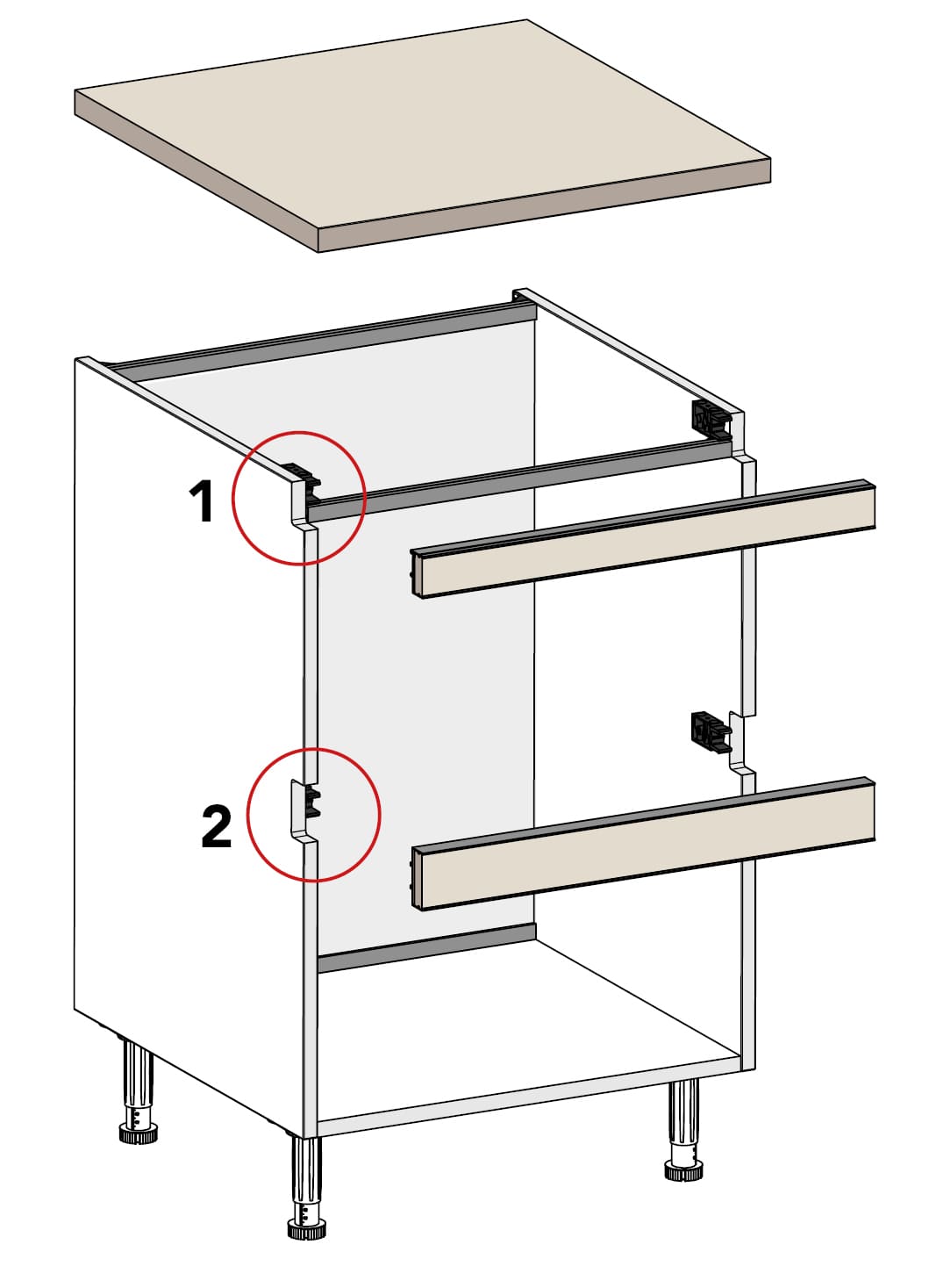 Gola Personalizable intalación horizontal 01 Gola Personalizable intalación horizontal 01