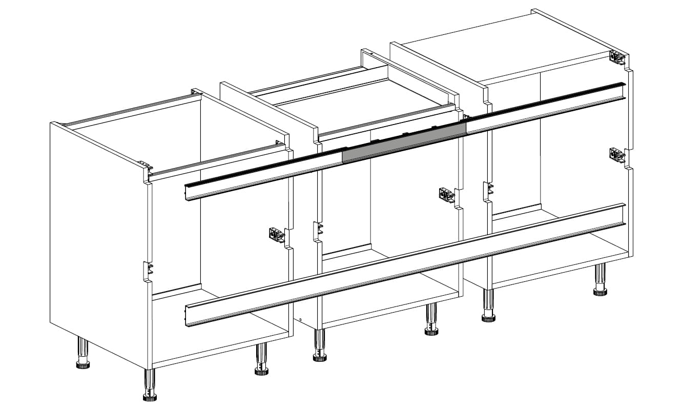 Ventoo gola tradicional instalación perfil 01 Ventoo gola tradicional instalación perfil 01
