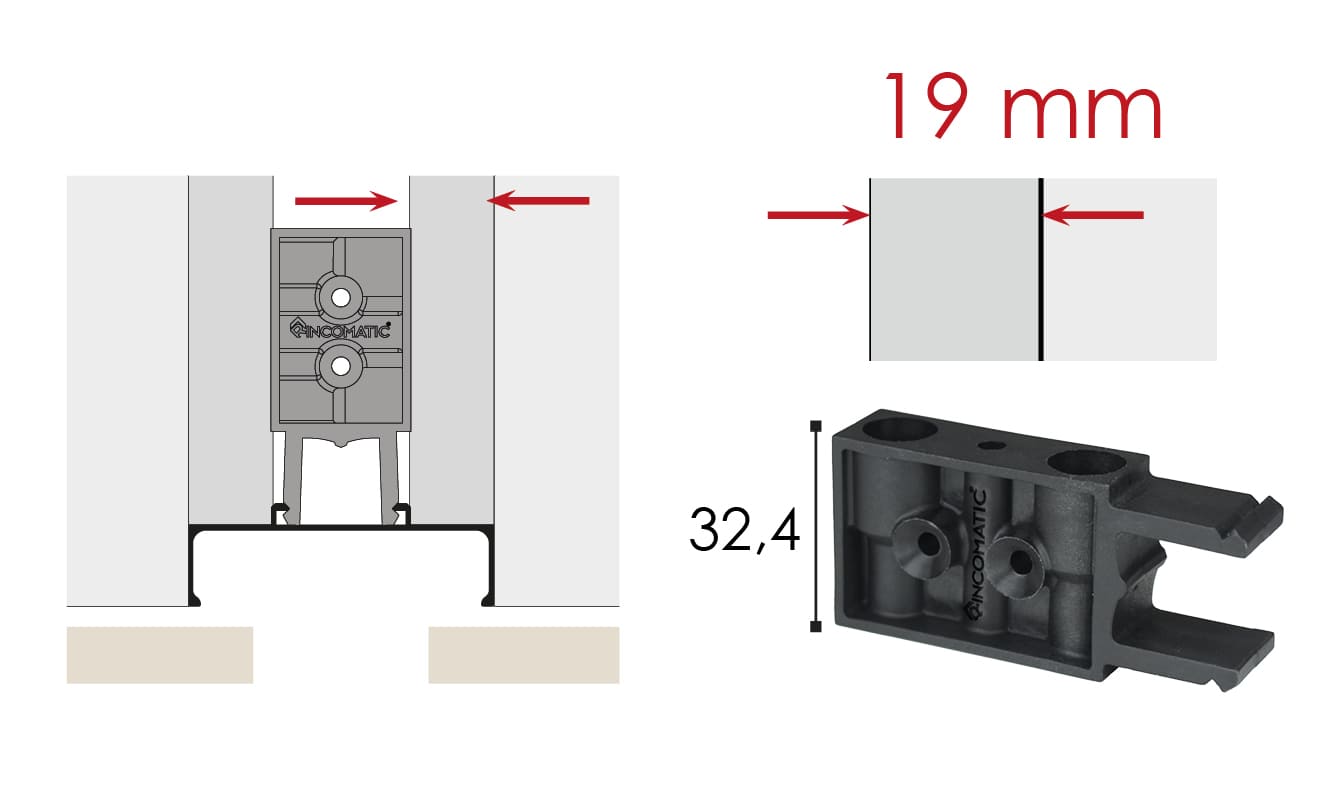 Gola Tradicional grosor 19 mm